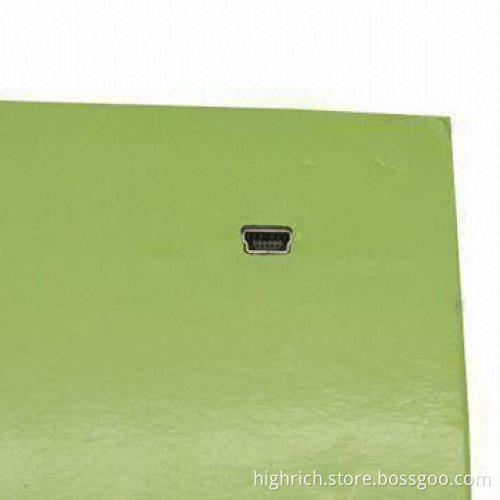 128M to 2GB Video Greeting Card with 3.5-inch TFT LCD, Recharge Functions and USB Download